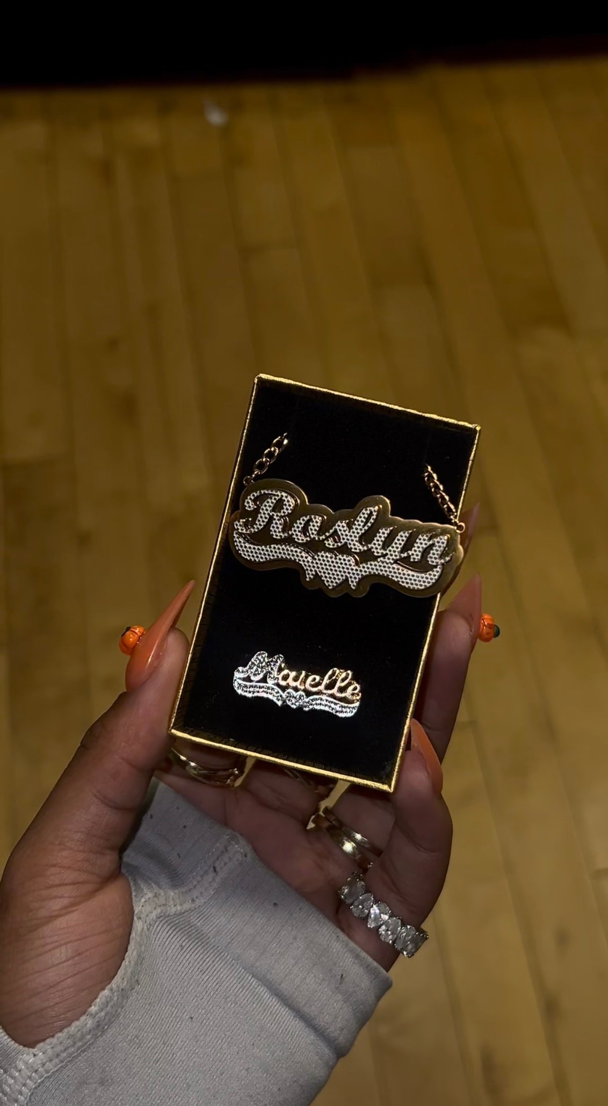 Custom Name Rings