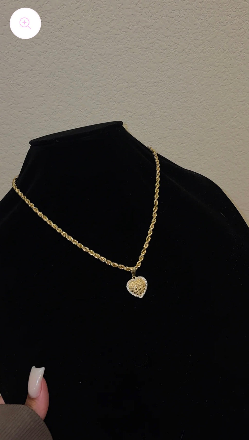 DMND TRM Necklace