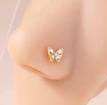 Butterfly Nose Stud
