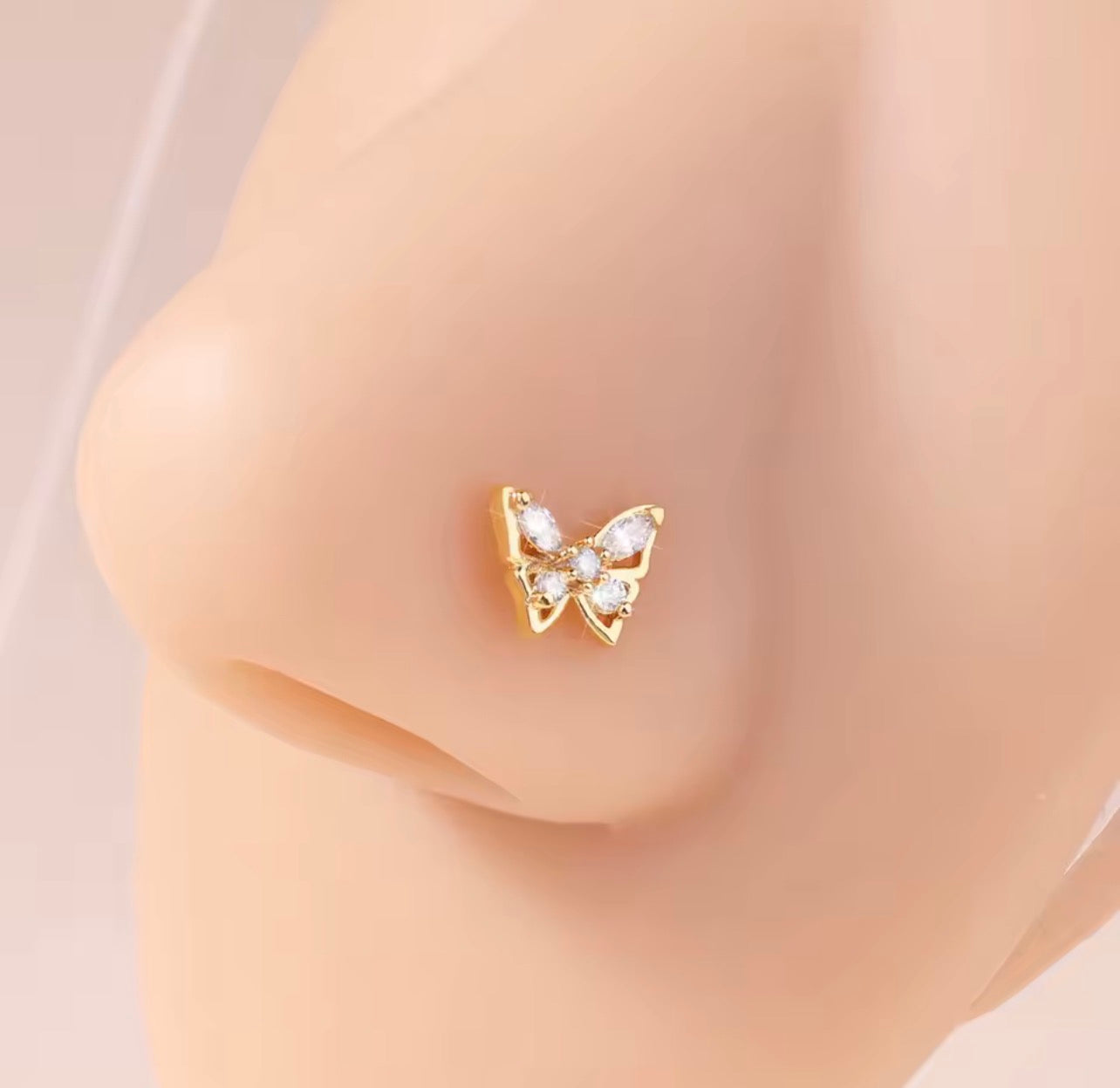 Butterfly Nose Stud