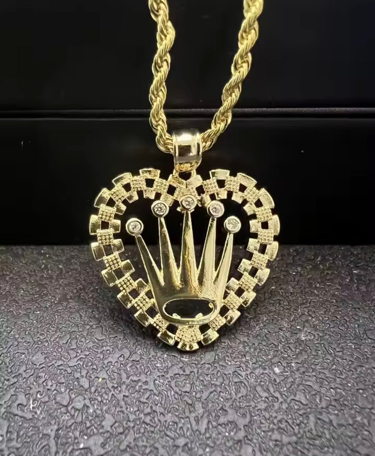 Rolex Crown Necklace