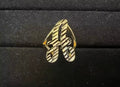 Custom Jumbo Initial Ring