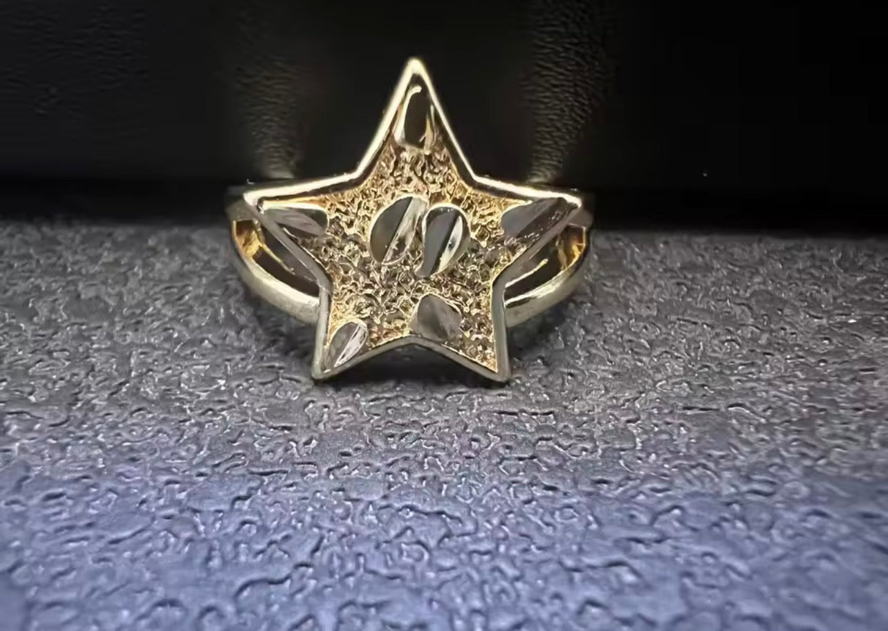 Nugget Star Ring