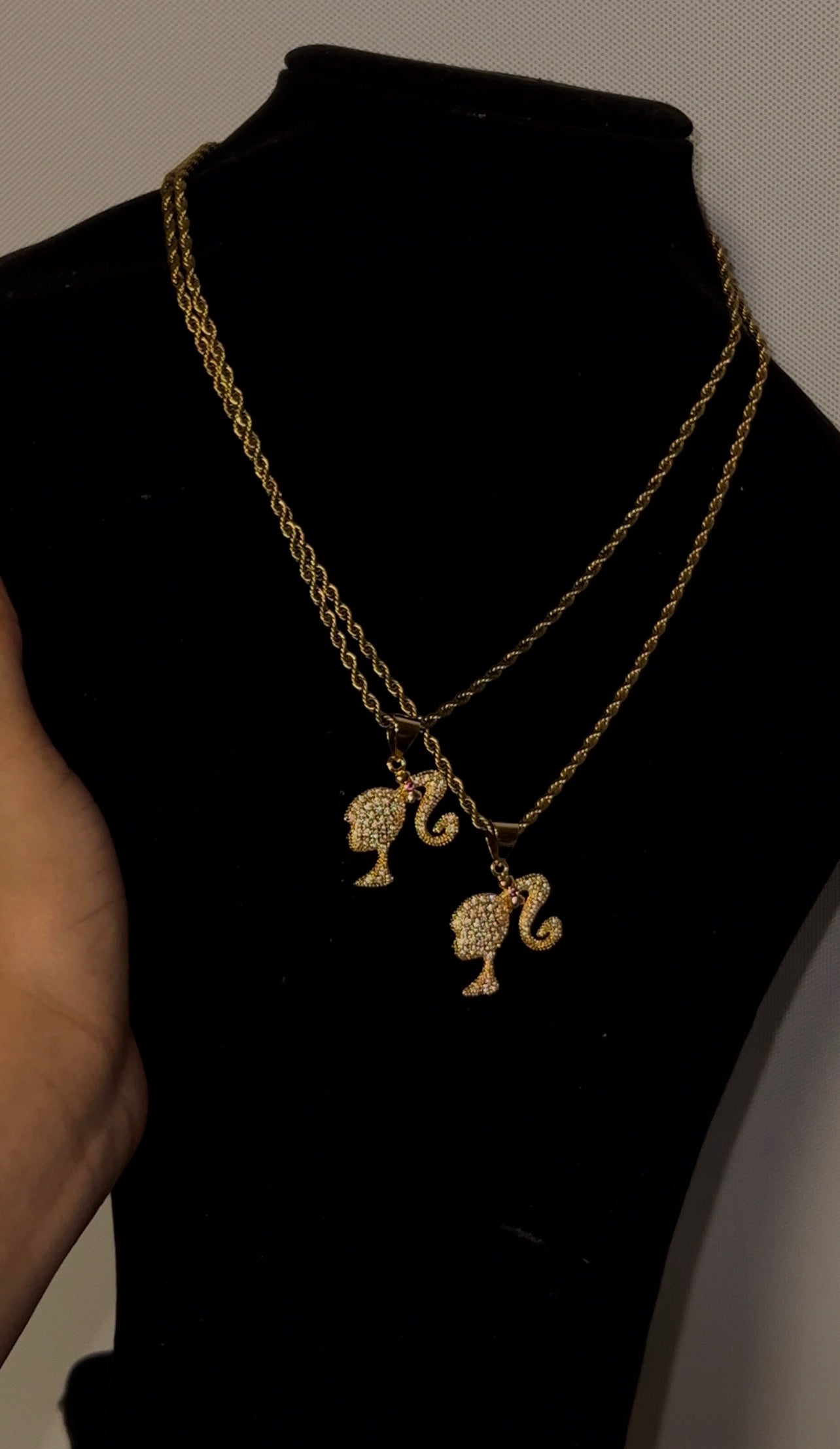 Iced Barbie Necklace