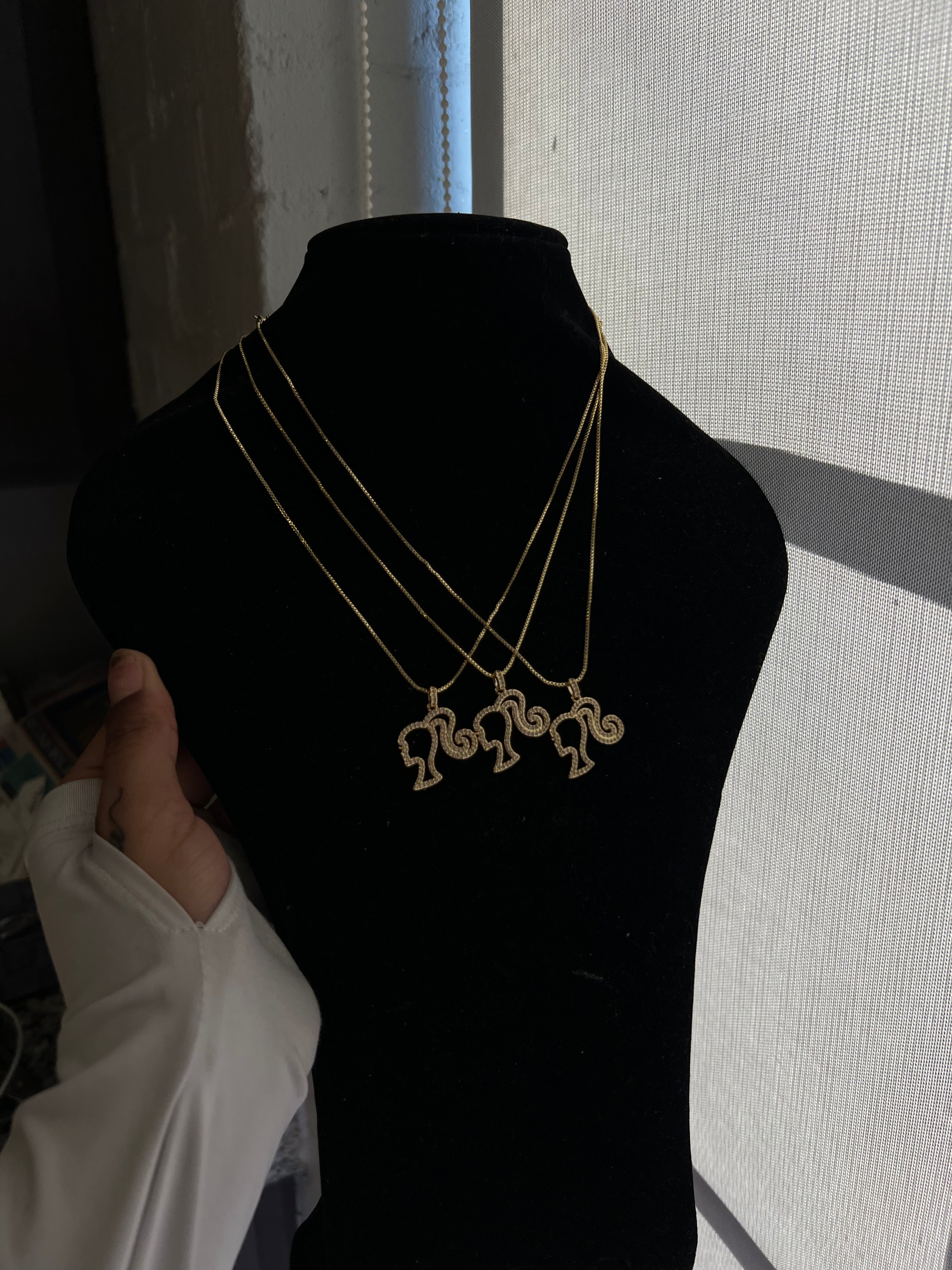 Hollow Barbie Necklace