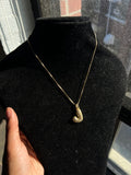 Custom Bubble Initial Necklace
