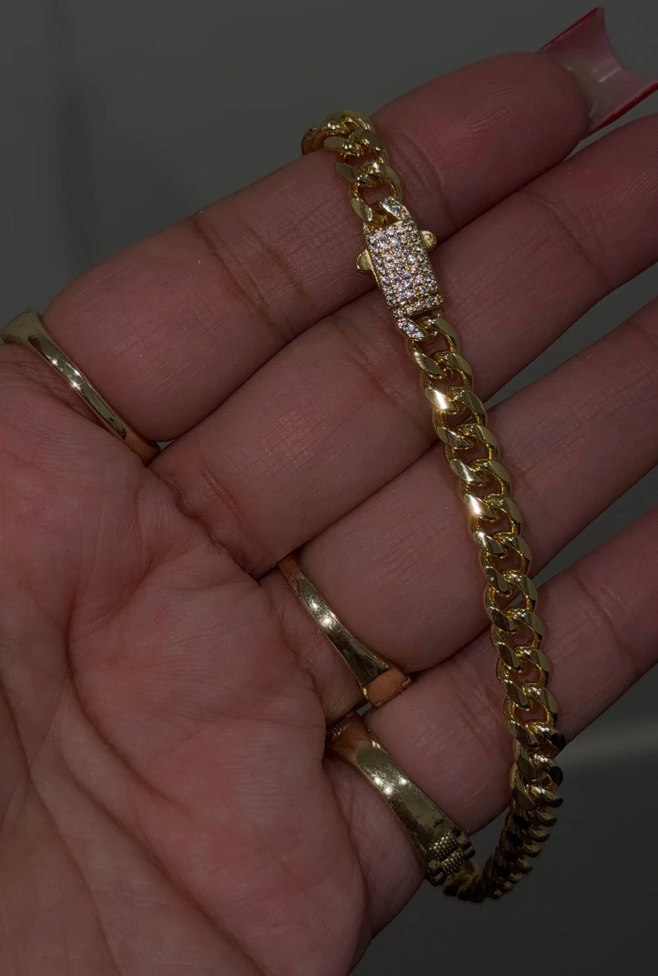 Bling Cuban Bracelet