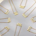 Angel Number Necklace