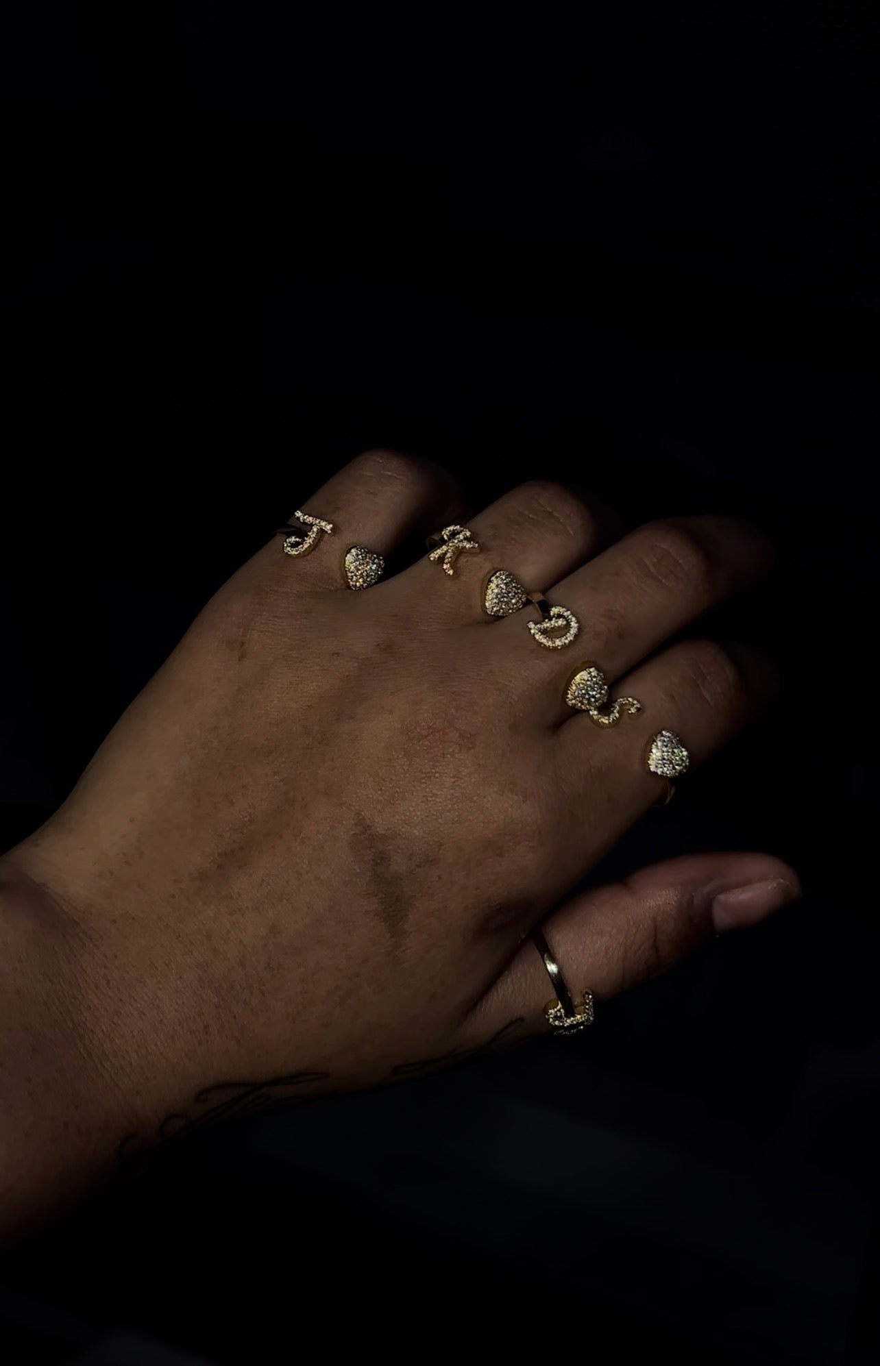 Initial Love Ring