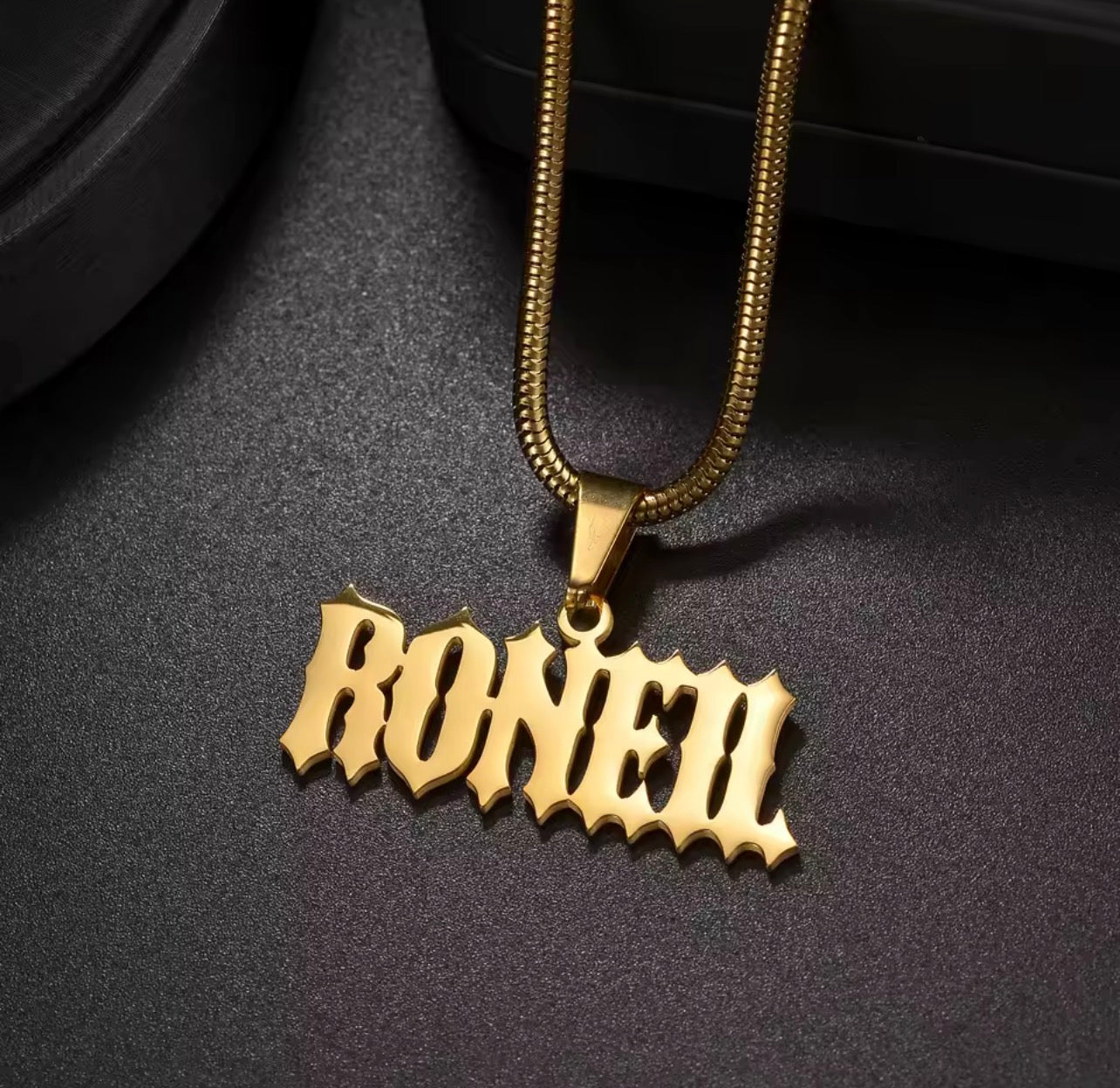 Men’s Custom Nameplate