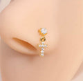 Cross Nose Stud