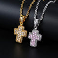 Bling Cross Rope Necklace