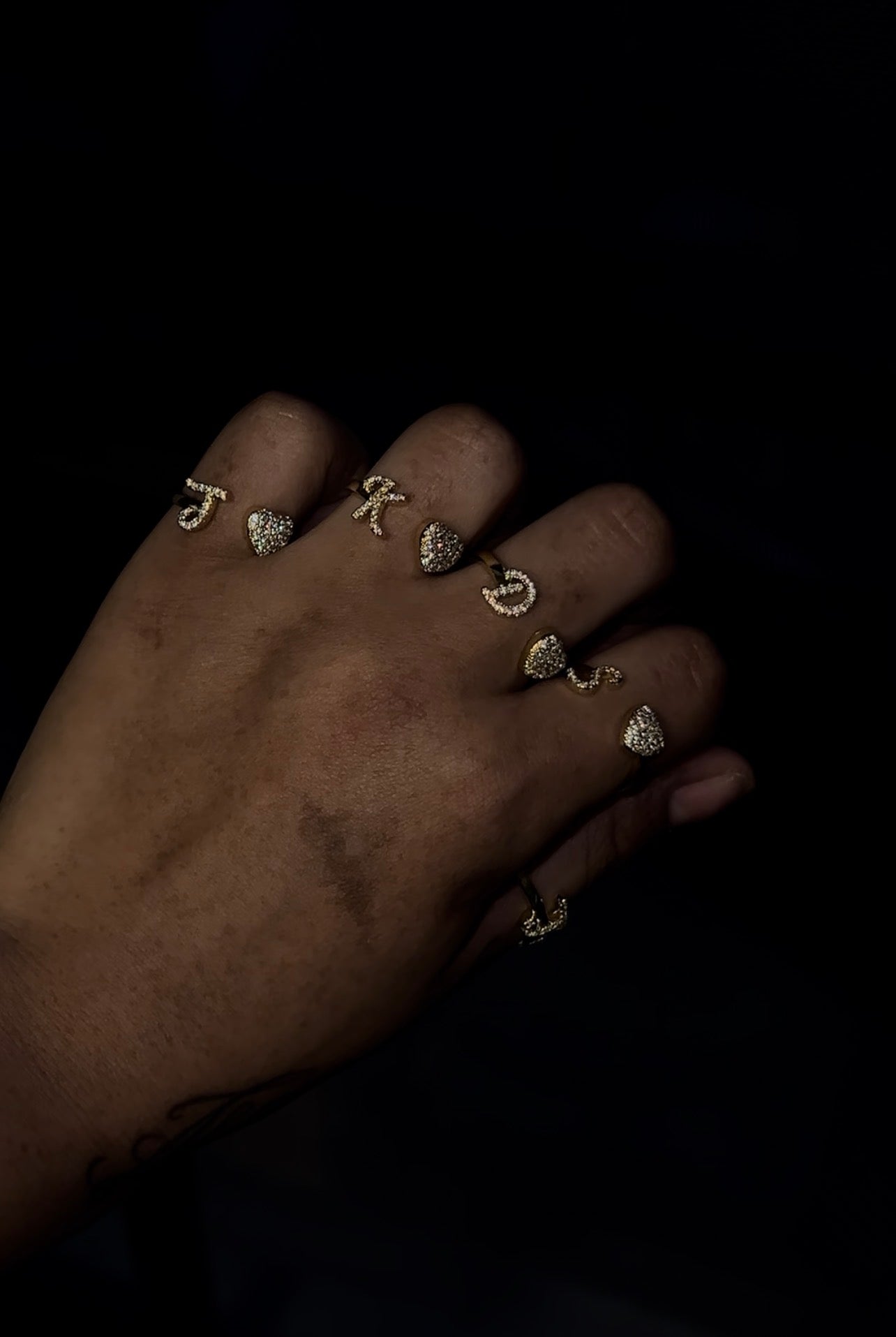 Initial Love Ring