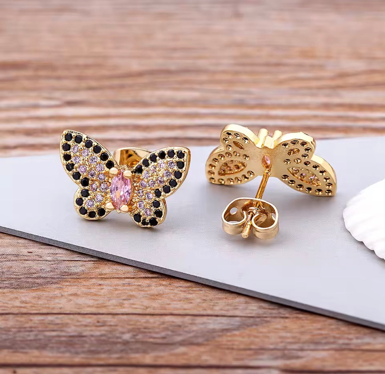 ‘Layah’s Butterfly Studs