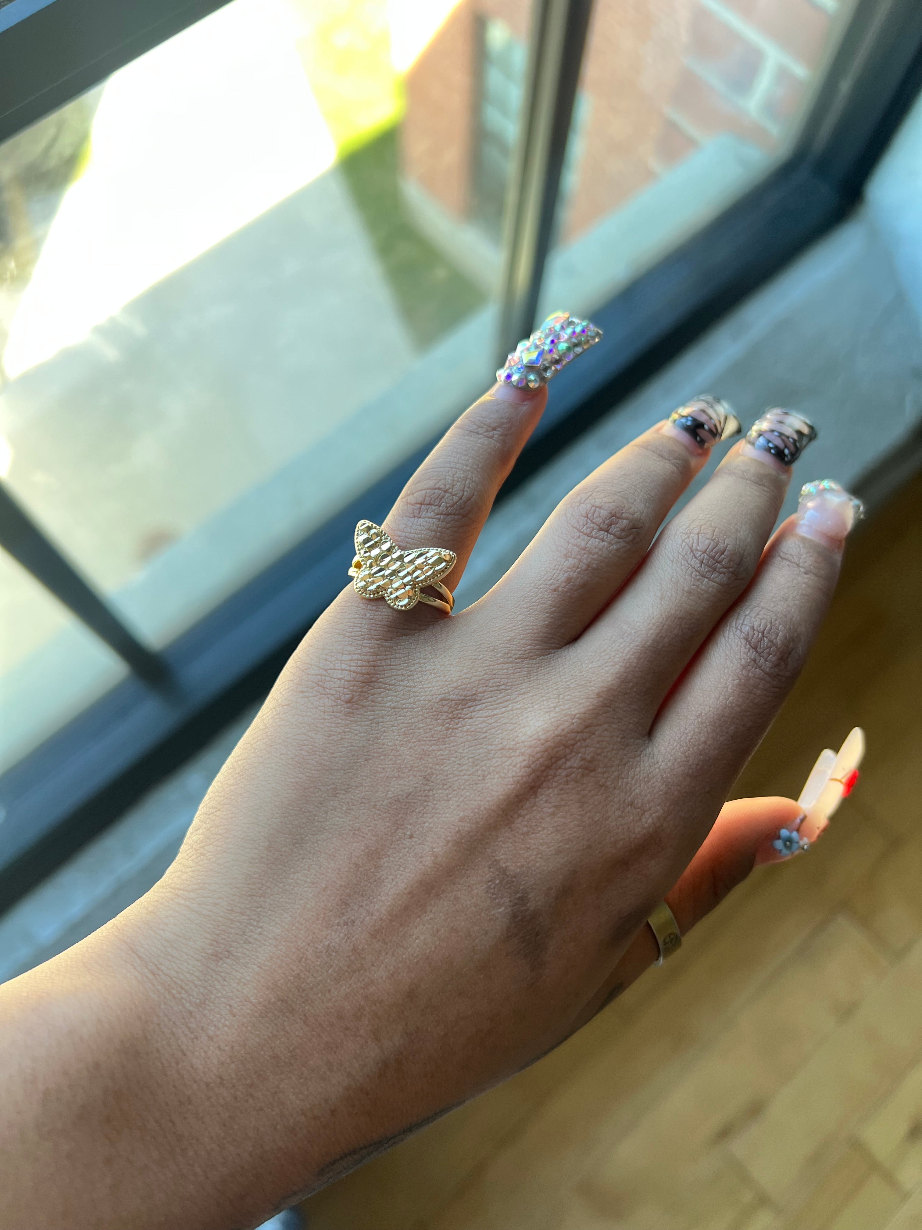 Butterfly Nugget Ring