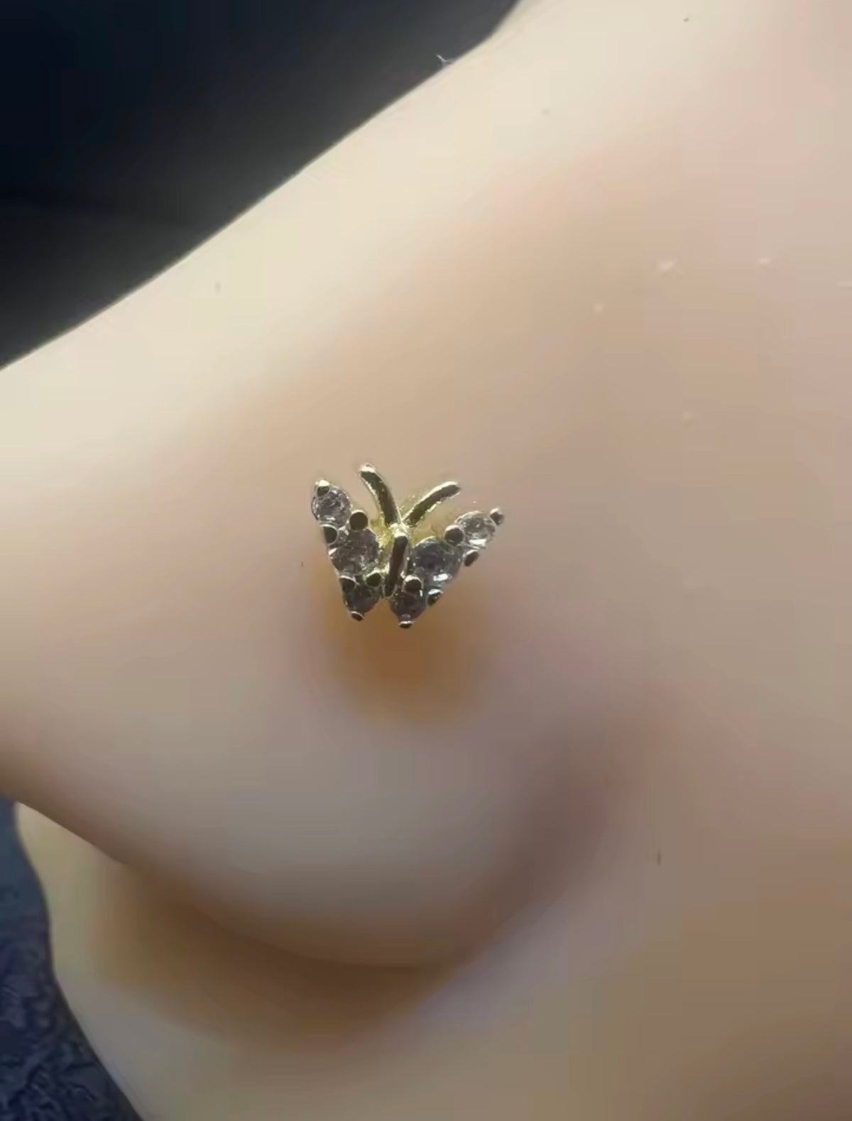Butterfly Nose Stud