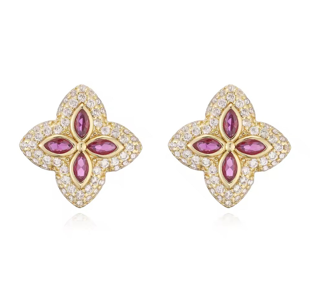 4 Leaf Clover Studs