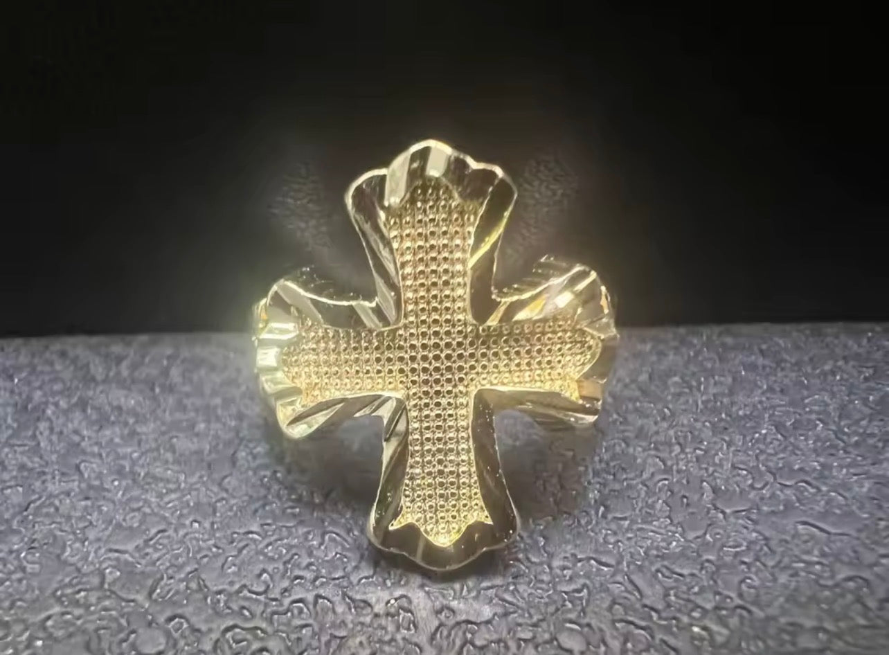 Cross Cut Ring