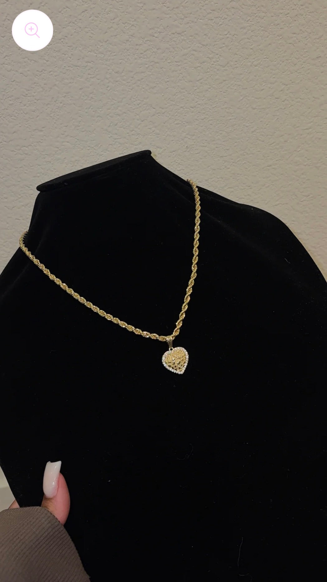 DMND TRM Necklace