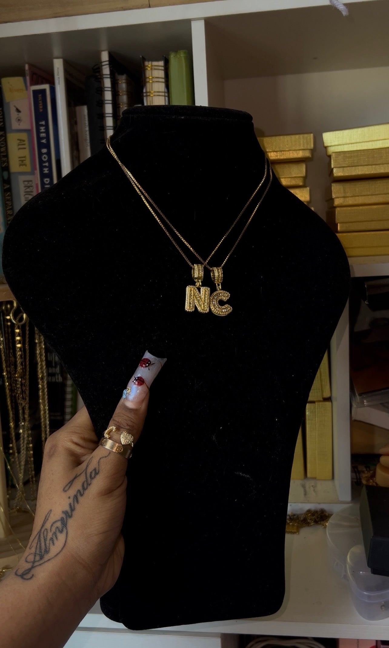 Drip'd in Gold Initial