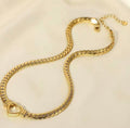 Chunky Flat Cuban Heart