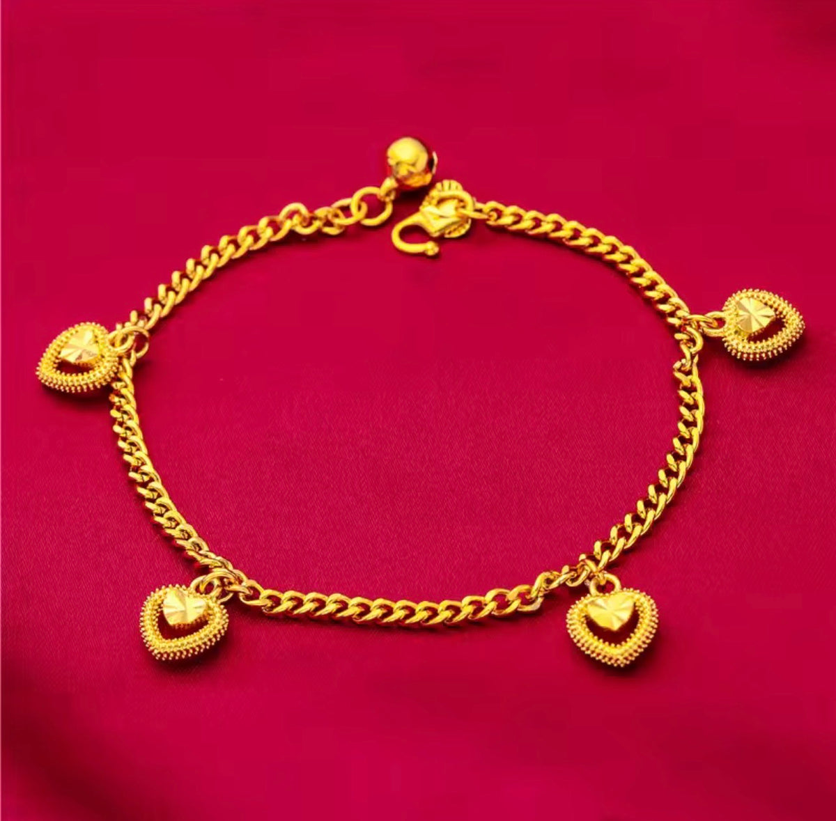 24K Charm Bracelet