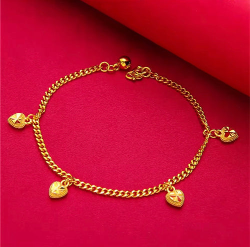 24K Charm Bracelet