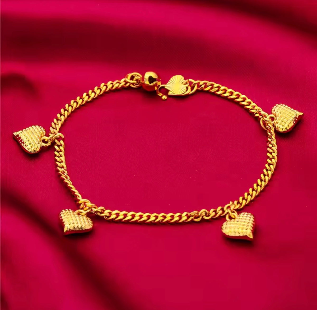 24K Charm Bracelet
