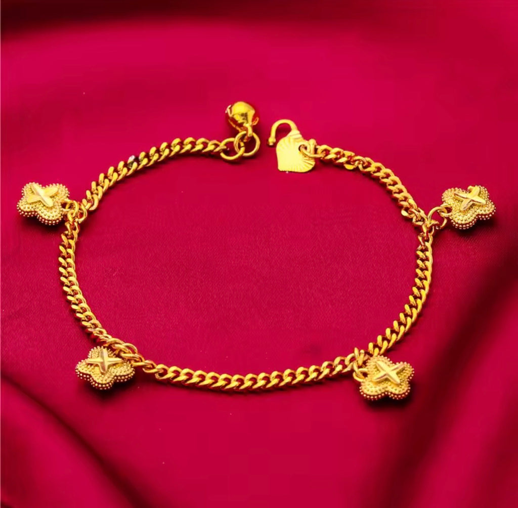 24K Charm Bracelet