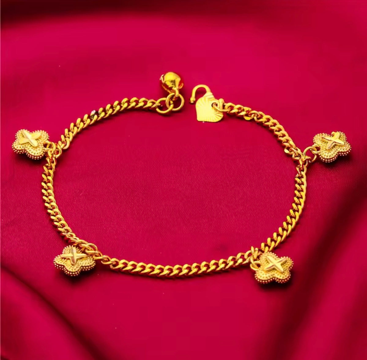 24K Charm Bracelet