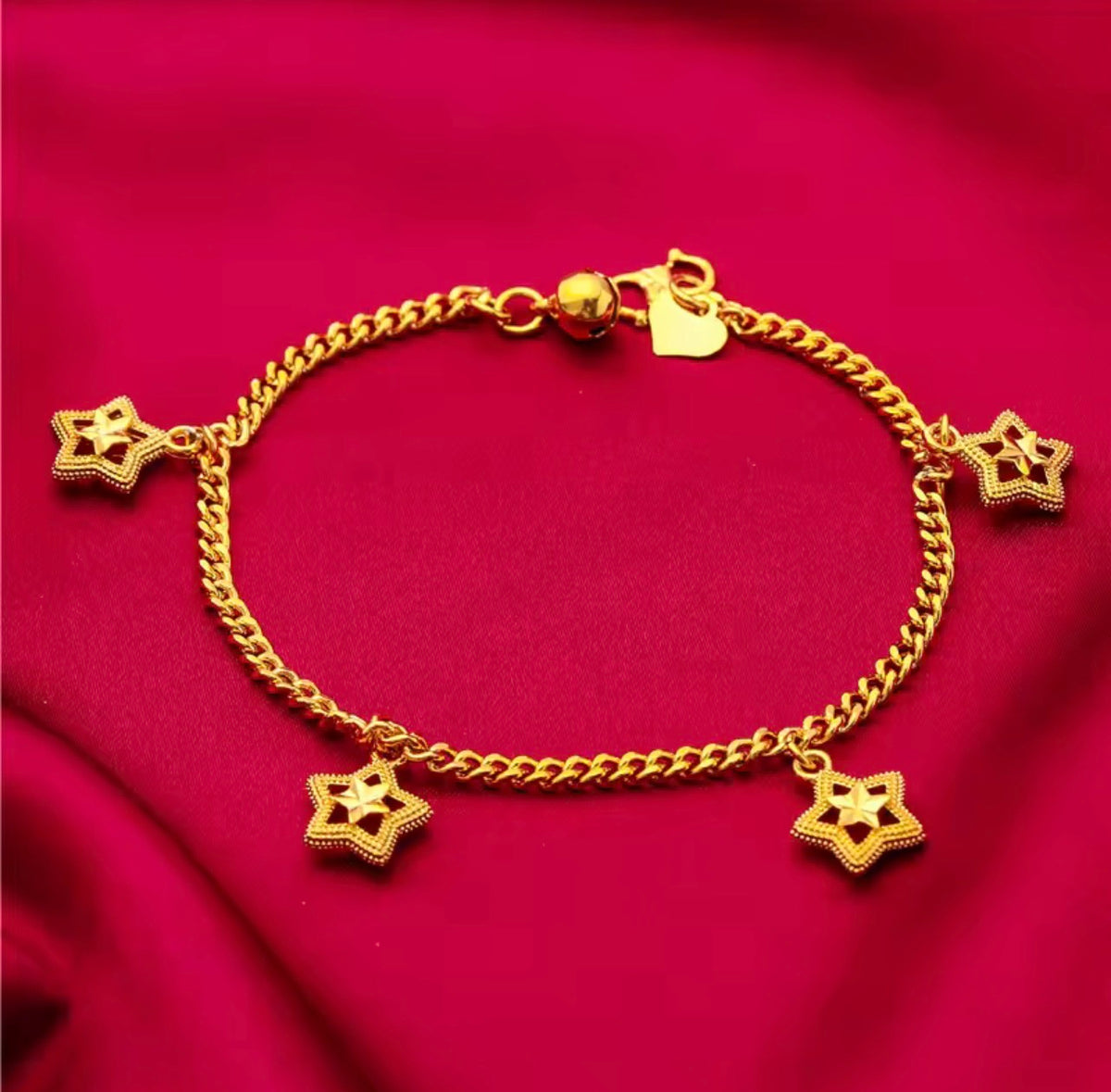 24K Charm Bracelet