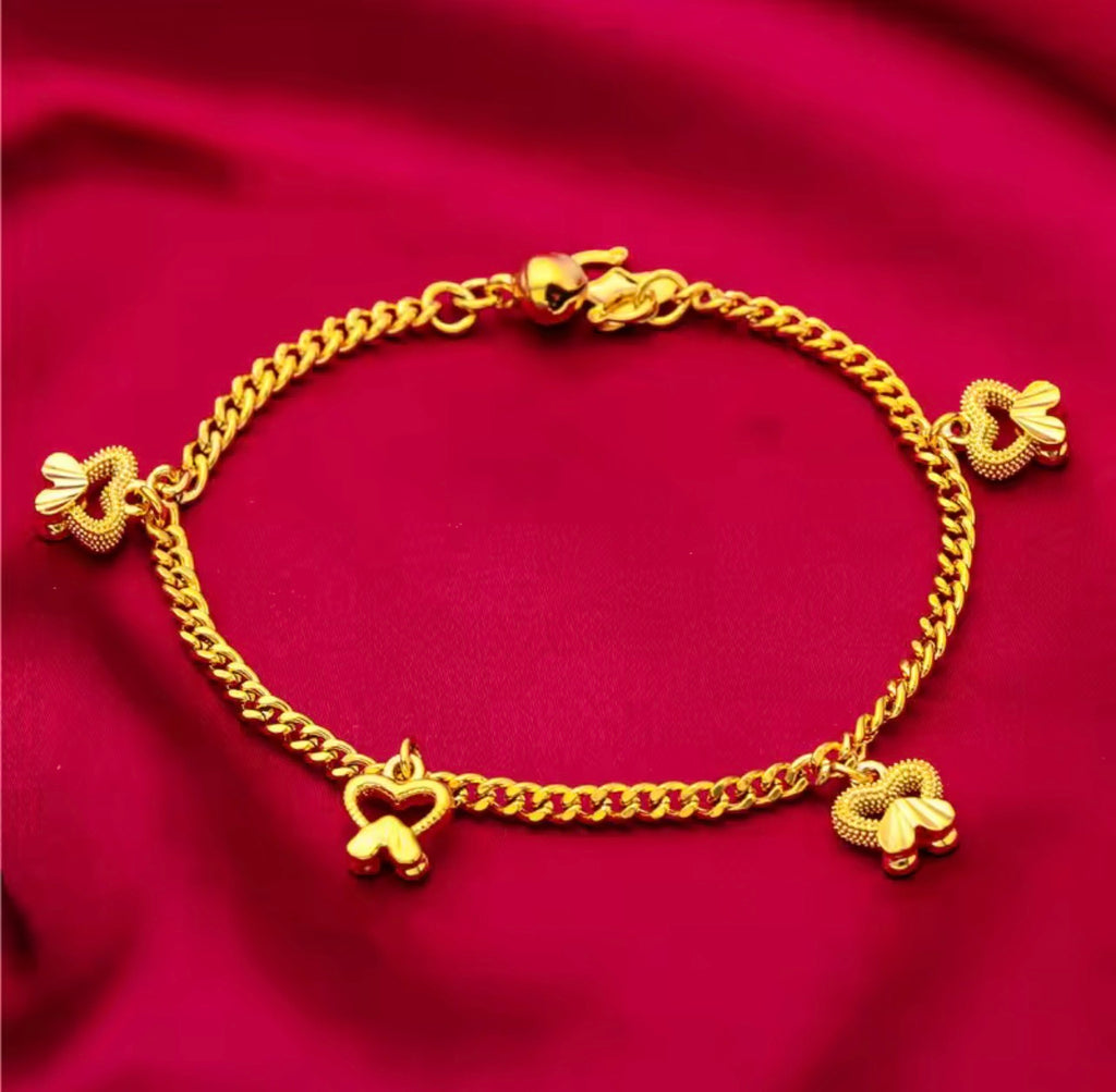 24K Charm Bracelet
