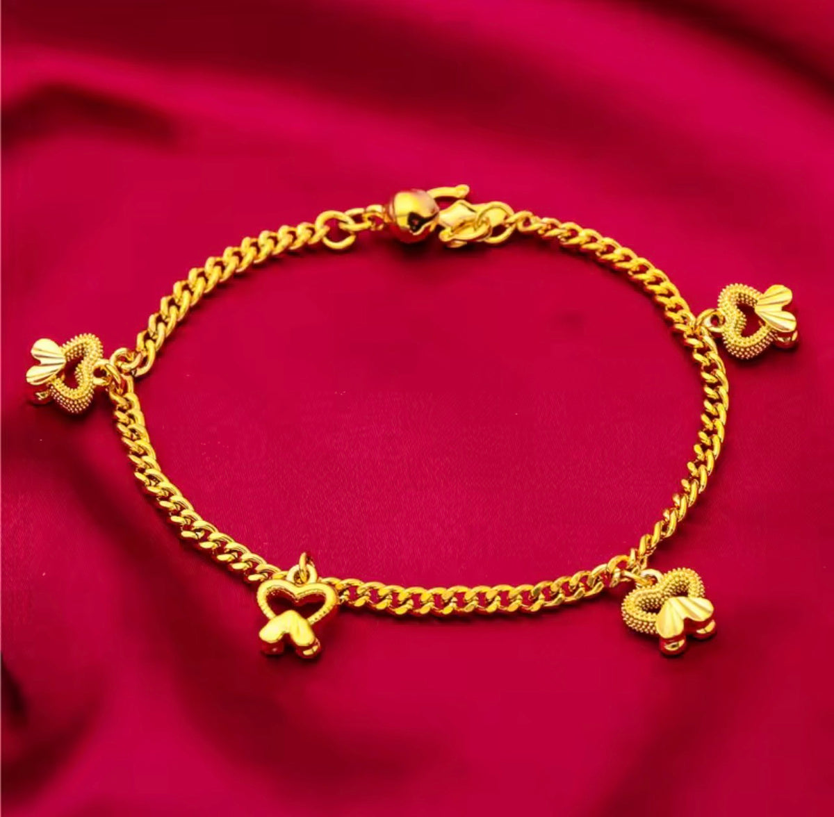 24K Charm Bracelet