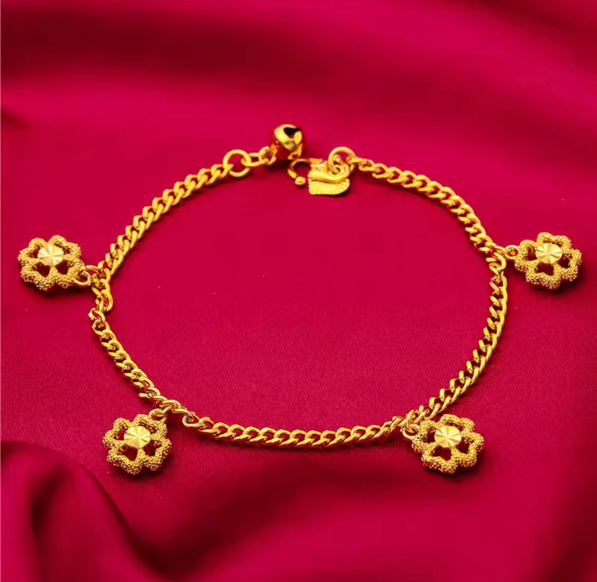 24K Charm Bracelet