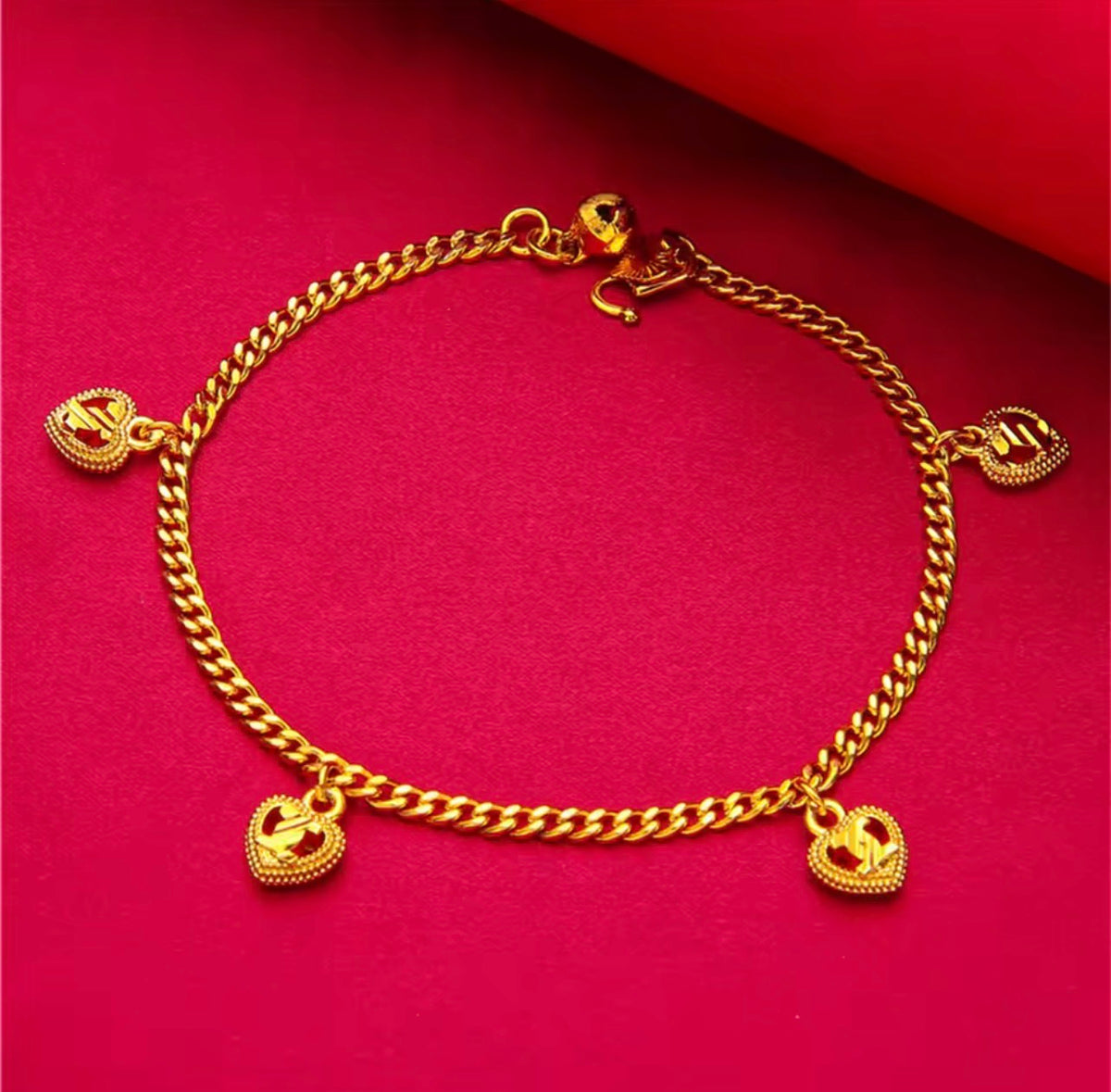 24K Charm Bracelet