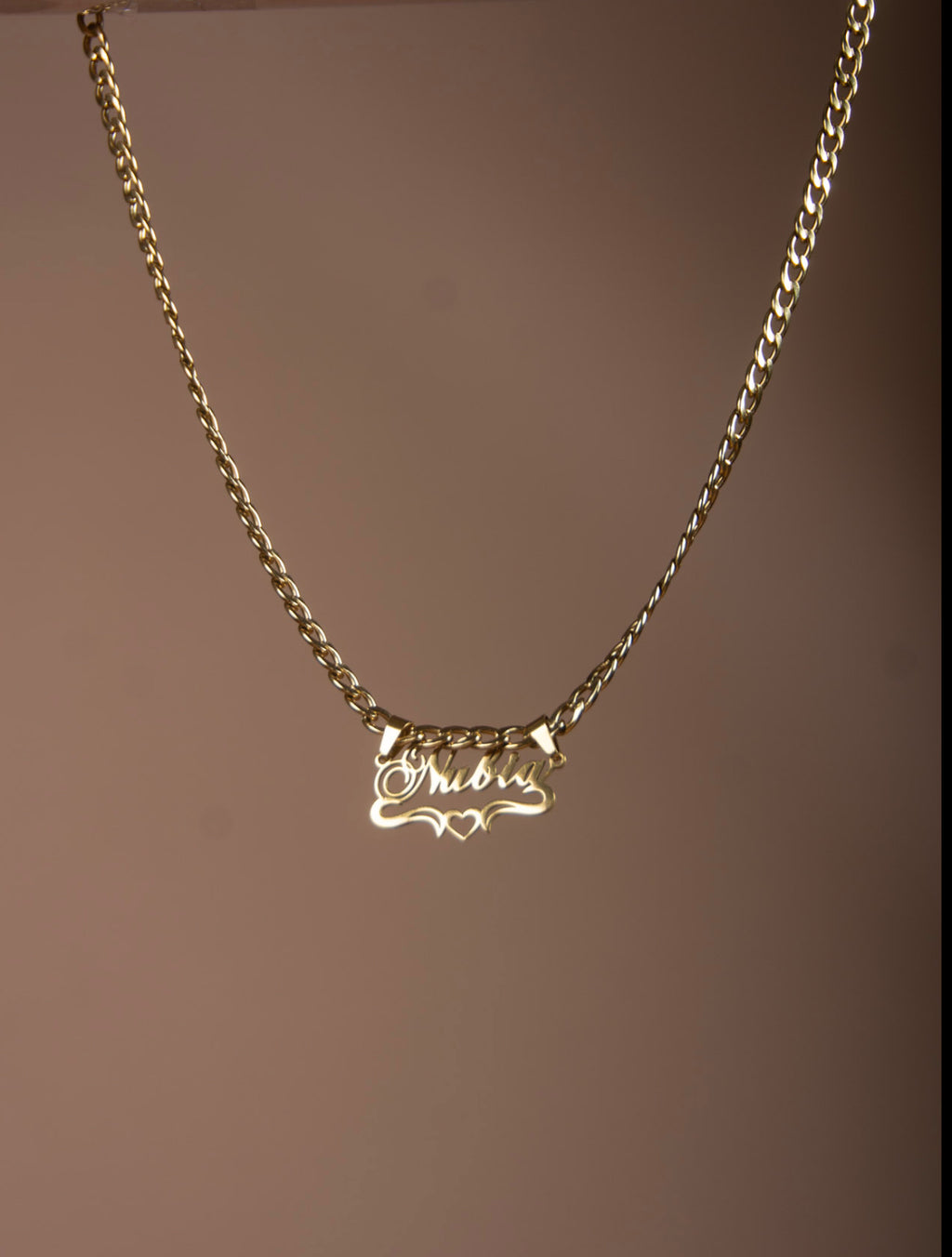 Custom Nameplate Necklace