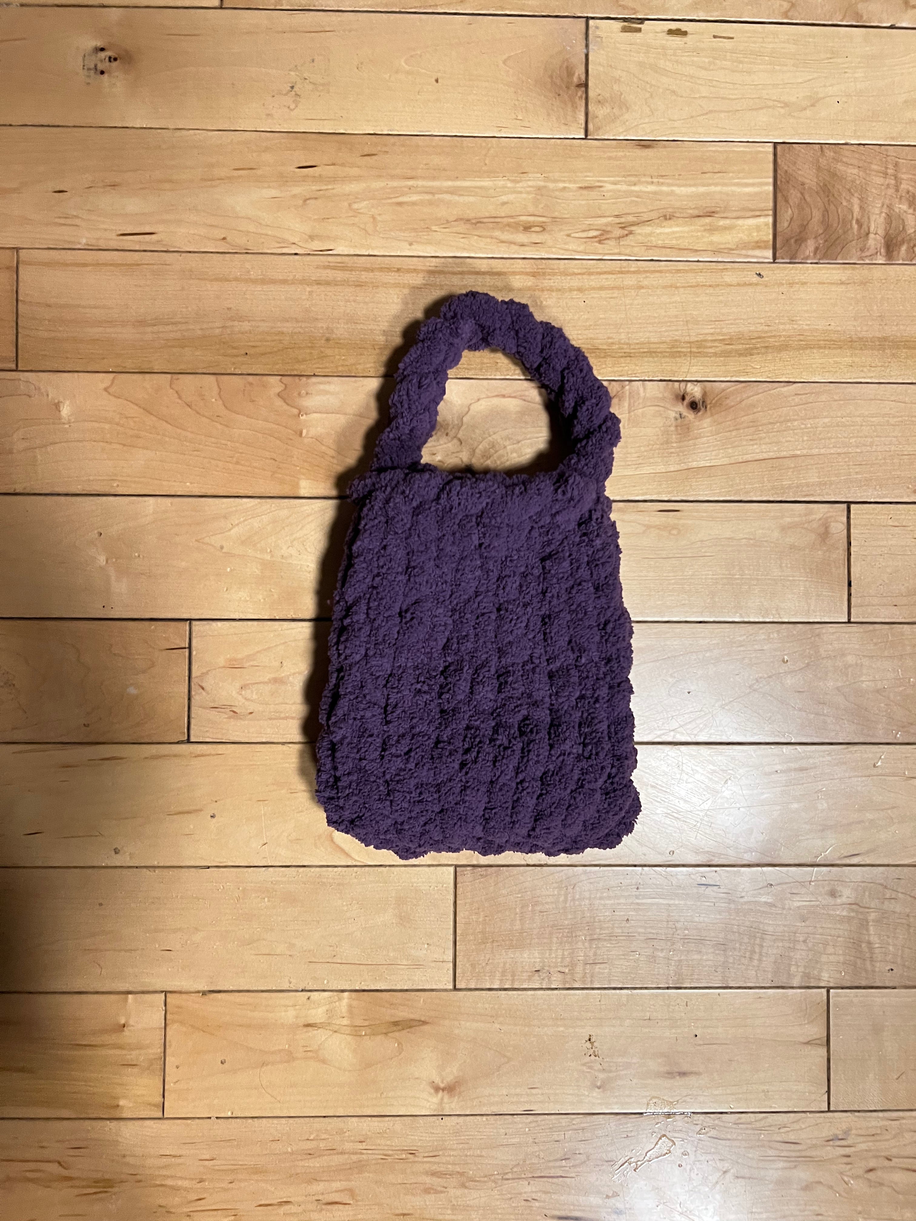 Chunky Knit Shoulder Bag