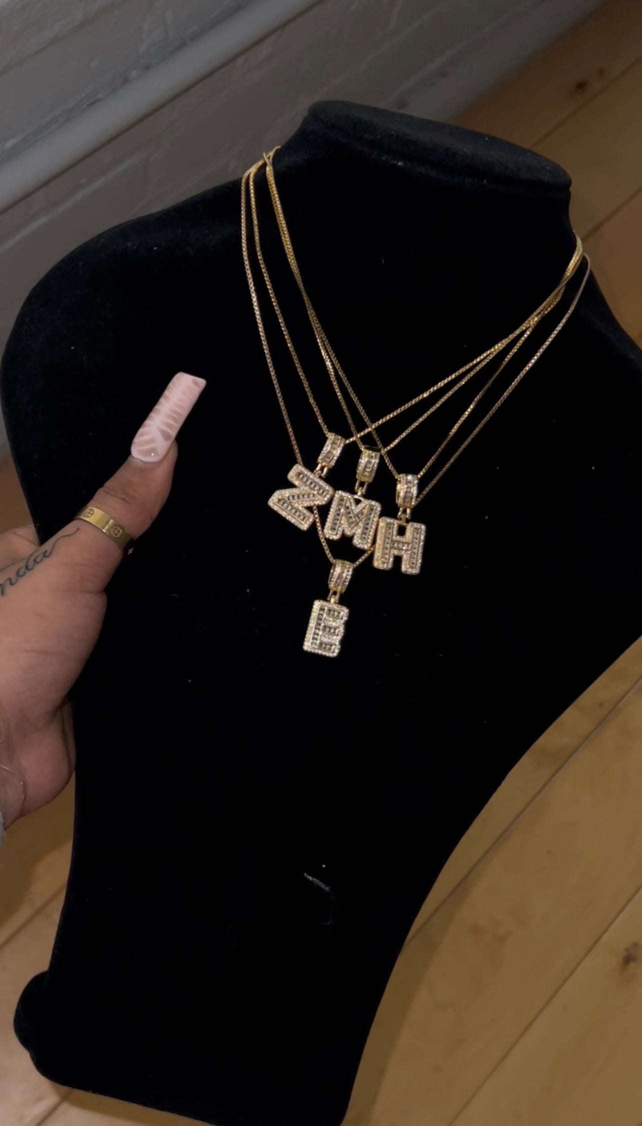 Drip'd in Gold Initial